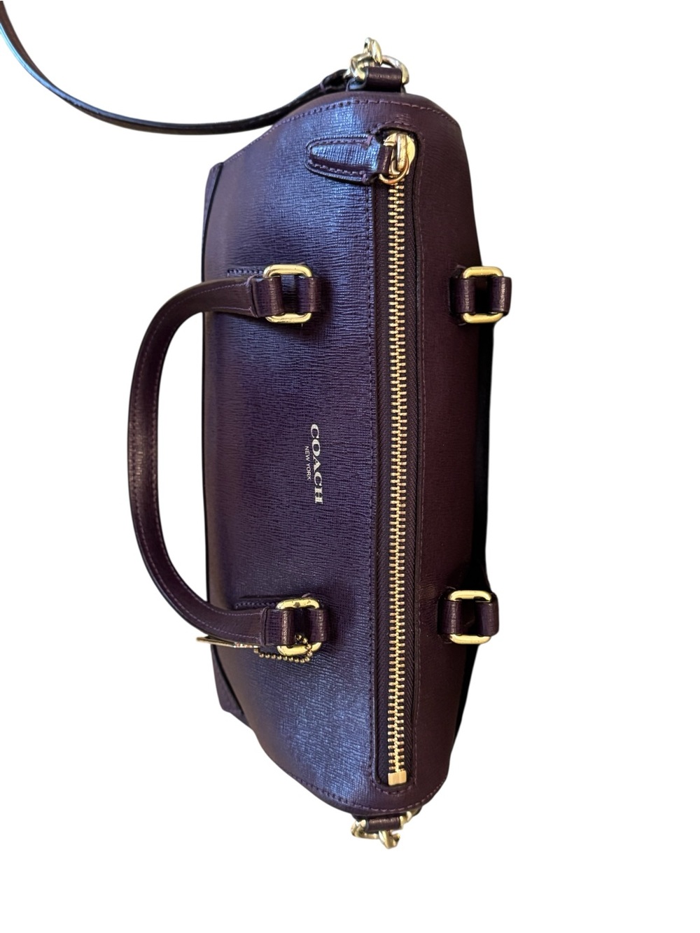 Coach Mini Zip Satchel with COA - Picture 9 of 12